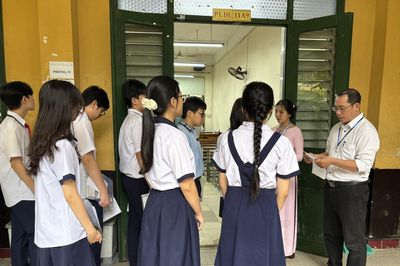 Hơn 600 thí sinh vắng mặt buổi thi Văn vào lớp 10 tại TP.HCM