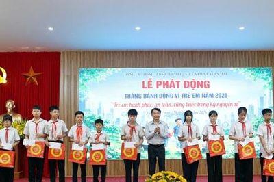 Xã Xuân Mai chung tay xây dựng môi trường an toàn, lành mạnh cho trẻ em