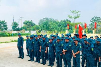 Xã Vật Lại nâng cao chất lượng lực lượng dân quân cơ động đáp ứng yêu cầu nhiệm vụ mới