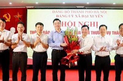 Đồng chí Đào Việt Long giữ chức Bí thư Đảng ủy xã Đại Xuyên