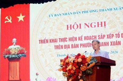 Phường Thanh Xuân triển khai sắp xếp tổ dân phố, nâng cao hiệu quả quản lý ở cơ sở