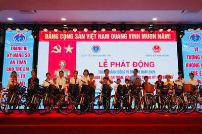 Để gần 450.000 trẻ em tại Quảng Trị 'hạnh phúc, an toàn, vững bước trong kỷ nguyên số'