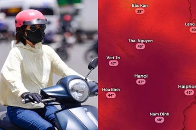 Dự báo Hà Nội có thể vượt ngưỡng cảm nhận 45 độ C trong ngày 3/6