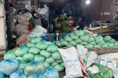 Cận cảnh xưởng sản xuất hơn 1.000 tấn giá đỗ bằng 'nước kẹo'