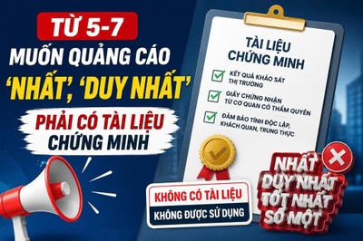 Quảng cáo 'tốt nhất thị trường' có thể bị phạt nếu không chứng minh được