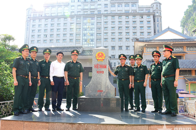 Thượng tướng Trương Thiên Tô: Ban chỉ huy BĐBP tỉnh Lạng Sơn tiếp tục nâng cao chất lượng công tác Đảng, công tác chính trị