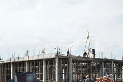 Dồn lực xây trường nội trú liên cấp biên giới trước năm học mới