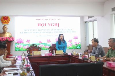TP Cần Thơ có hơn 34.600 thí sinh đăng ký dự thi tốt nghiệp THPT