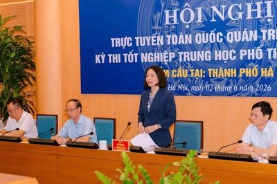 Hà Nội siết chặt công tác chuẩn bị kỳ thi tốt nghiệp THPT 2026