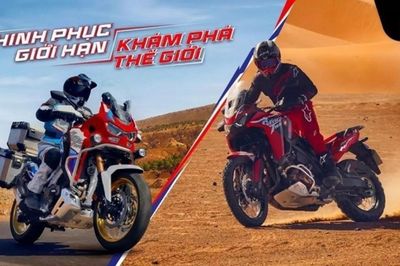 Honda Africa Twin 2026 ra mắt khách Việt, giá từ 540,99 triệu đồng