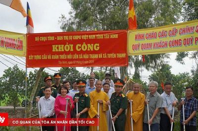Khởi công xây dựng cầu Vũ Xuân Thiều ở Tây Ninh