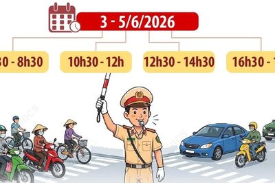 Hà Nội phân luồng giao thông phục vụ Đại hội Công đoàn Việt Nam lần thứ XIV