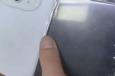 Rò rỉ ảnh thực tế mẫu thử iPhone màn hình gập