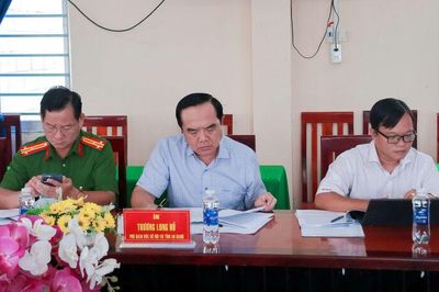 Sở Nội vụ tỉnh An Giang thẩm định Đề án phân loại đơn vị hành chính cấp xã tại Vĩnh Gia
