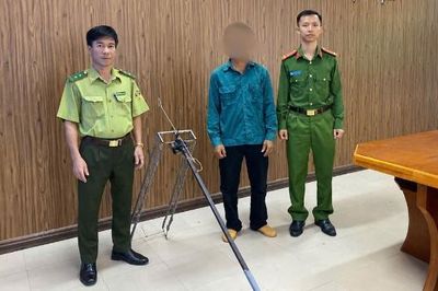 Công an xã Tân Yên xử lý hành vi đánh bắt chim hoang dã trái phép