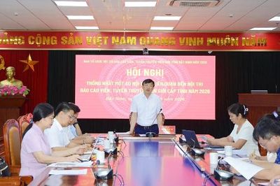 Bắc Ninh chuẩn bị Hội thi Báo cáo viên giỏi tỉnh năm 2026
