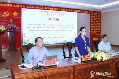 Đảng ủy phường Bình Phước sơ kết 1 năm thực hiện mô hình chính quyền địa phương 2 cấp và phát động đợt thi đua đặc biệt 500 ngày đêm