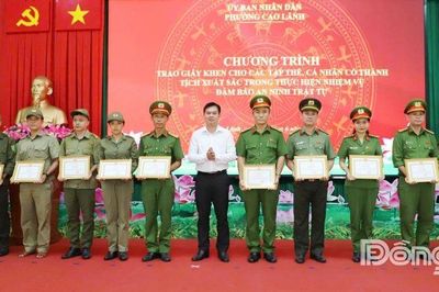 Phường Cao Lãnh: Quyết tâm xây dựng 'Phường không ma túy' trong năm 2030