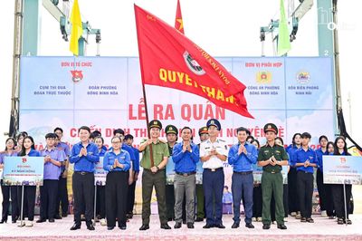 Các tổ chức Đoàn ra quân Chiến dịch Thanh niên tình nguyện hè