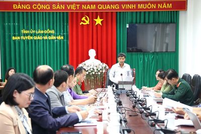 Lâm Đồng kịp thời nắm bắt, định hướng dư luận xã hội từ cơ sở
