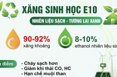 Xăng E10: Nhiên liệu sạch - tương lai xanh