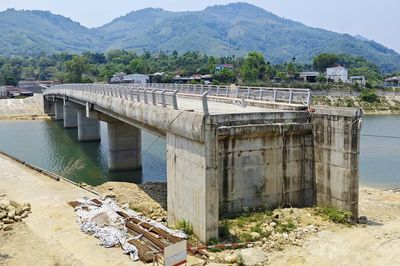 Quảng Ngãi: Vướng mặt bằng, công trình cầu vốn gần 80 tỷ thi công dang dở