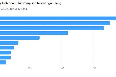 Lộ diện những ngân hàng rót vốn mạnh nhất vào bất động sản
