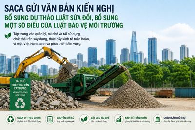 Chủ tịch SACA, HGBA kiến nghị 2 bộ liên quan đến quản lý, tái chế và tái sử dụng chất thải rắn