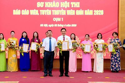Sơ khảo hội thi báo cáo viên, tuyên truyền viên giỏi TP Hà Nội