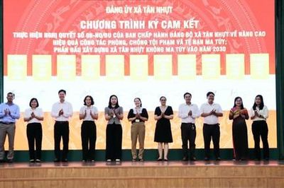 Xã Tân Nhựt quyết tâm xây dựng 'pháo đài' vững chắc trong công tác phòng, chống ma túy