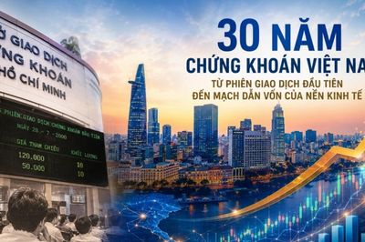 30 năm chứng khoán Việt Nam: Từ phiên giao dịch đầu tiên đến mạch dẫn vốn của nền kinh tế