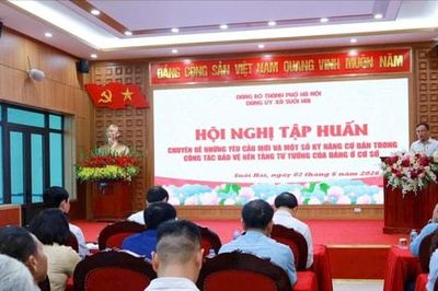 Xã Suối Hai xây dựng thế trận tư tưởng vững chắc từ cơ sở