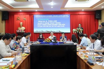 Đào tạo nhân lực quản lý nghệ thuật đáp ứng yêu cầu công nghiệp văn hóa