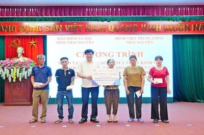 Phường đầu tiên ở tỉnh Thái Nguyên 'phủ sóng' 100% bảo hiểm y tế toàn dân