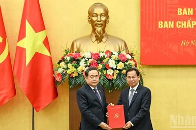 [Ảnh] Bí thư Đảng ủy Quốc hội, Chủ tịch Quốc hội chủ trì Hội nghị Ban Thường vụ, Ban Chấp hành Đảng bộ Quốc hội