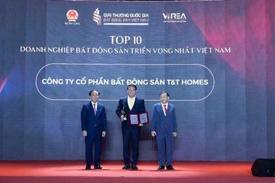 T&T Homes lập 'cú đúp' tại Giải thưởng quốc gia Bất động sản Việt Nam lần thứ II