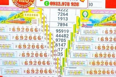 Xổ số miền Nam: 2 giải độc đắc và 3 giải an ủi xổ số miền Nam lộ diện vào sáng 3-6