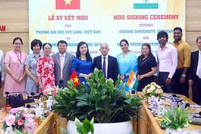 Trường Đại học Cửu Long hợp tác với một tập đoàn của Ấn Độ