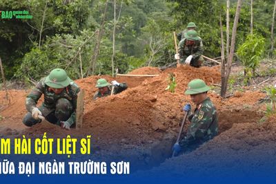 Tìm hài cốt liệt sĩ giữa đại ngàn Trường Sơn