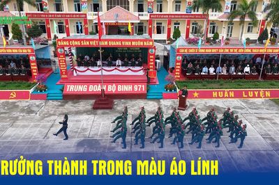 Trưởng thành trong màu áo lính