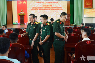 Trường Cao đẳng Nghề số 4 hỗ trợ giải quyết tốt việc làm cho bộ đội xuất ngũ