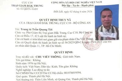 Truy nã phạm nhân bỏ trốn khỏi bệnh viện vùng Tây Nguyên