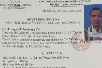 Phạm nhân trốn khỏi bệnh viện, công an phát lệnh truy nã