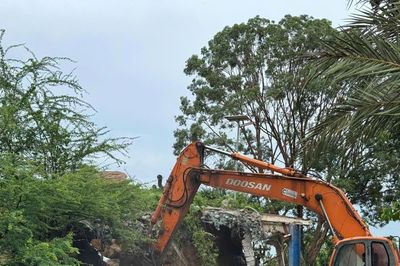 Cưỡng chế phá dỡ điểm du lịch The Peak xây dựng trái phép ở Phú Quốc
