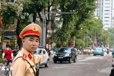 Phân luồng giao thông phục vụ sự kiện tại Hà Nội trong ngày 7-8/6