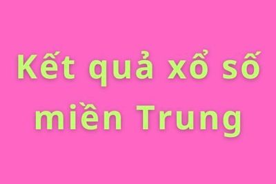 XSMT 4/6. Kết quả xổ số miền Trung hôm nay ngày 4/6/2026. XSMT thứ Năm ngày 4/6