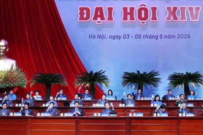 Đại hội Công đoàn Việt Nam XIV hoàn thành phiên làm việc thứ nhất