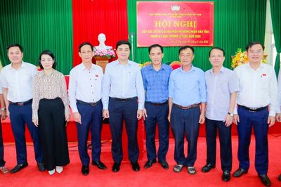 Đại biểu HĐND tỉnh lắng nghe tâm tư, nguyện vọng cử tri trước kỳ họp thường lệ giữa năm 2026