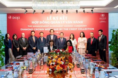 Tập đoàn DOJI đưa thương hiệu The Crest Collection đến Việt Nam