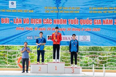 Đà Nẵng giành 14 huy chương tại tại Giải lặn vô địch các nhóm tuổi quốc gia